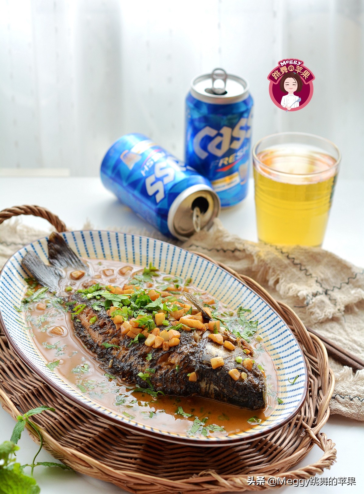 煎鱼皮怎么不会粘,煎鱼皮不破