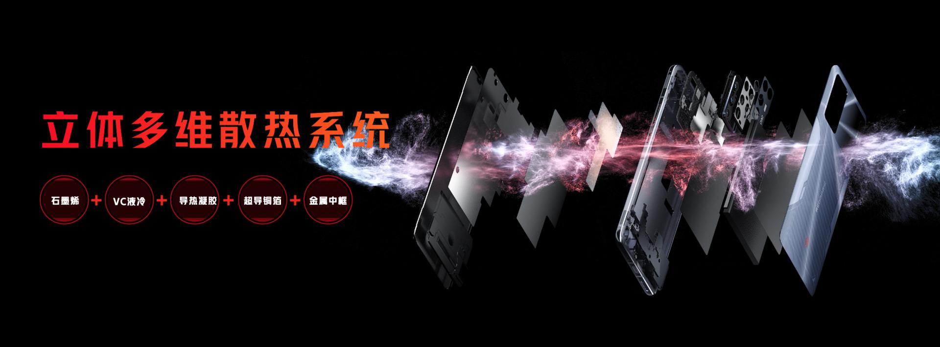 红魔5g游戏手机全面均衡的真旗舰,红魔6最强电竞手机