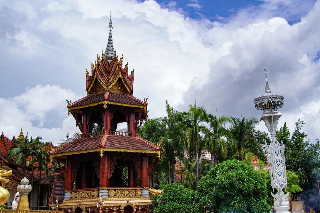 打卡中老铁路,曼听公园网红打卡景点