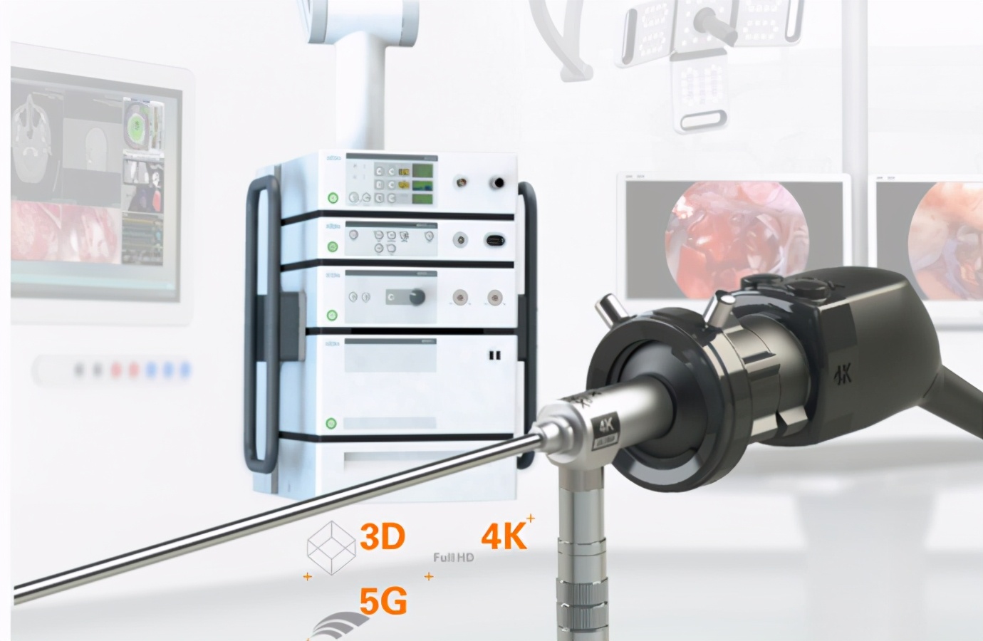 医疗内窥镜装配,医疗内窥镜产品演示