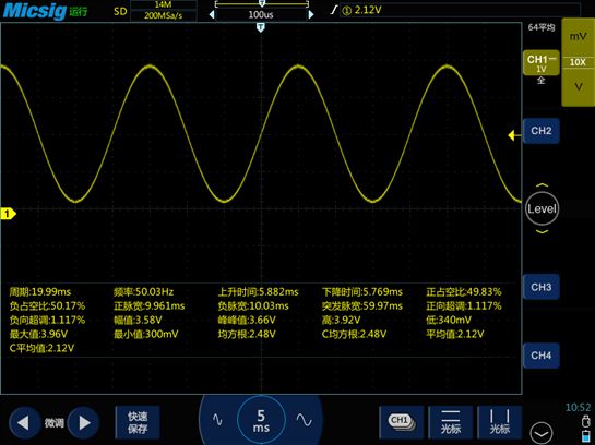 示波器基础波形图,基础数字示波器报价