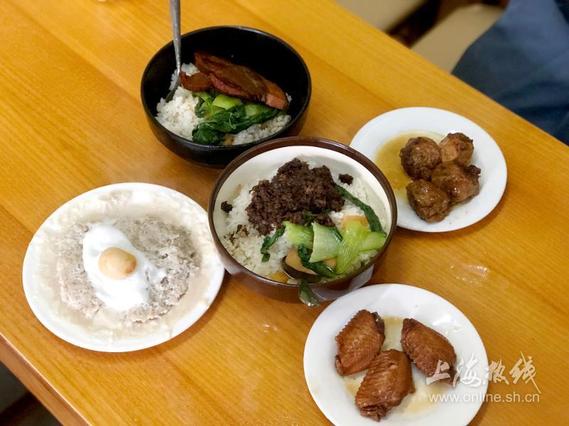 上海人最喜欢吃的卤肉饭10元一碗性价比很高