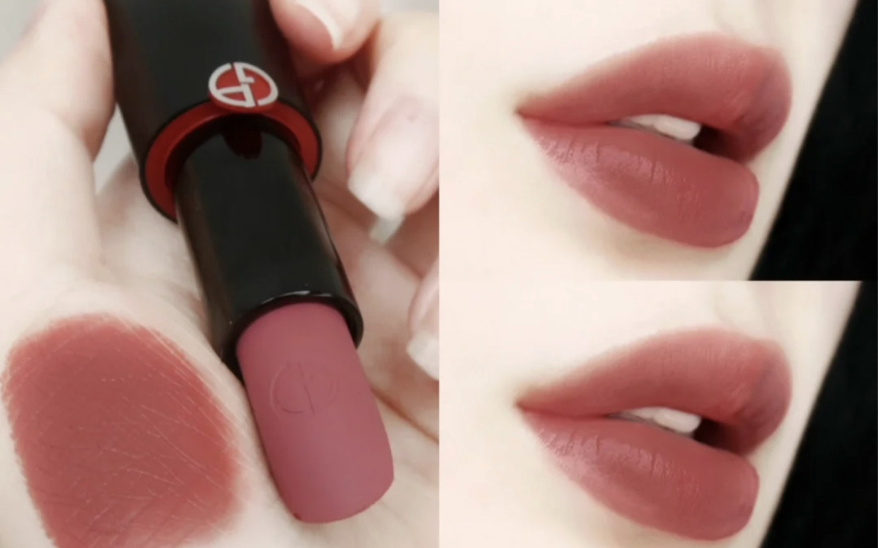 阿玛尼新款权力唇膏504,阿玛尼全新长管持久唇膏202