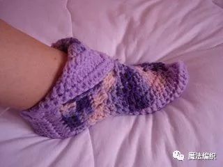 钩针人字拖鞋大全图解,钩针钩拖鞋全部教程