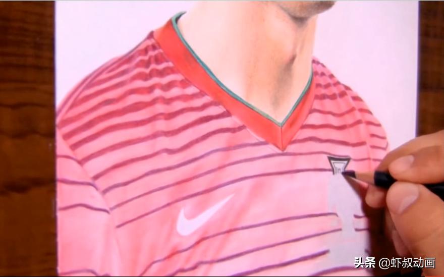 C罗铅笔画绘画方法,C罗铅笔画教程视频