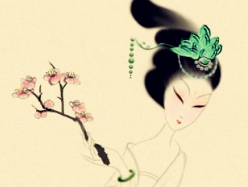 梅妃江采萍画像图片大全,江采萍梅妃是从天上来的吗