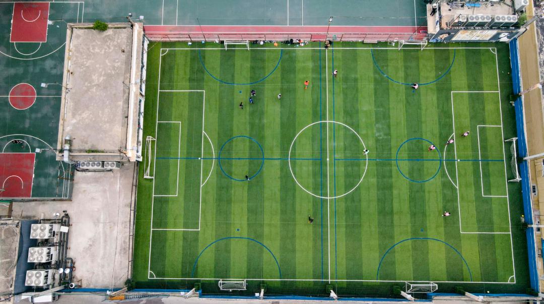 徐州氛围最好的室外球场,徐州金山桥球场