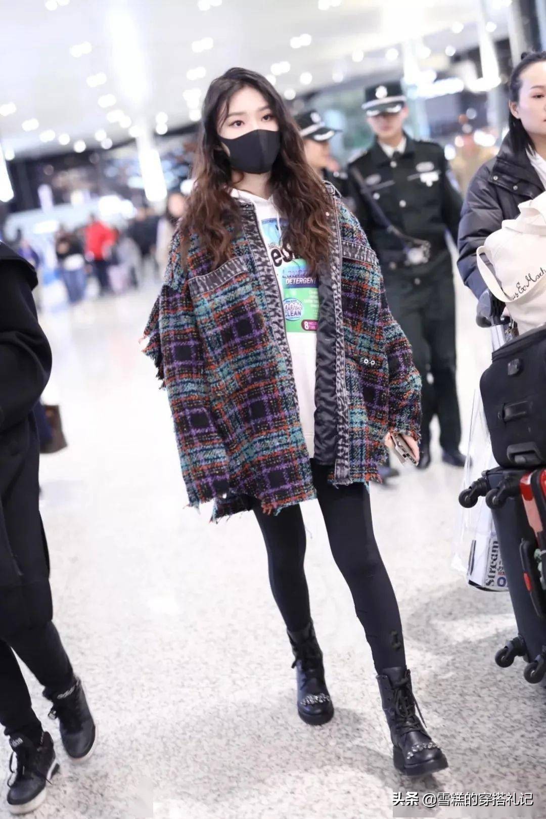 小个子微胖鲨鱼阔腿裤,阔腿裤鲨鱼裤春秋薄款