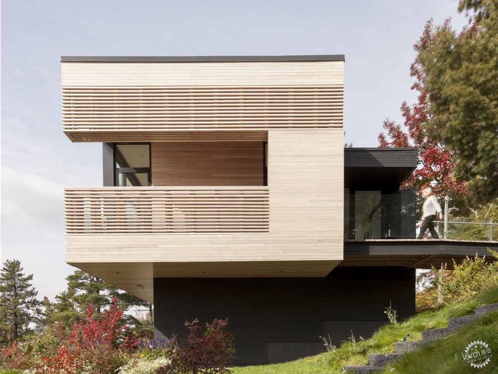 悬崖别墅结构,挂在悬崖峭壁上的房子