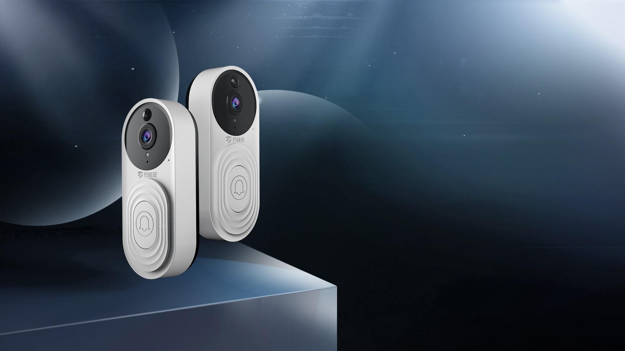 万佳安W5-W智能可视门铃，你的24h门口安全卫士