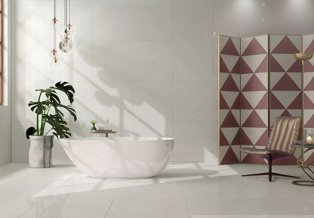 汇亚磁砖质量怎么样？原来600×1200mm规格瓷砖这样铺贴更好看