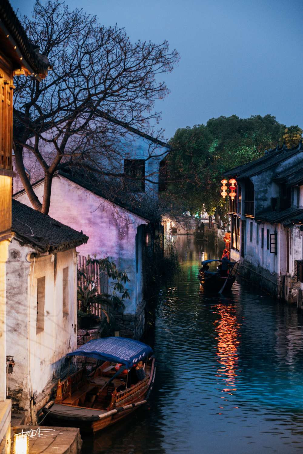 梦里水乡乌镇周庄风景视频,周庄版梦里水乡