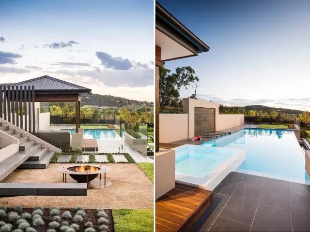 8*8米三层精致雅致别墅设计图,藏于山水间的度假别墅推荐