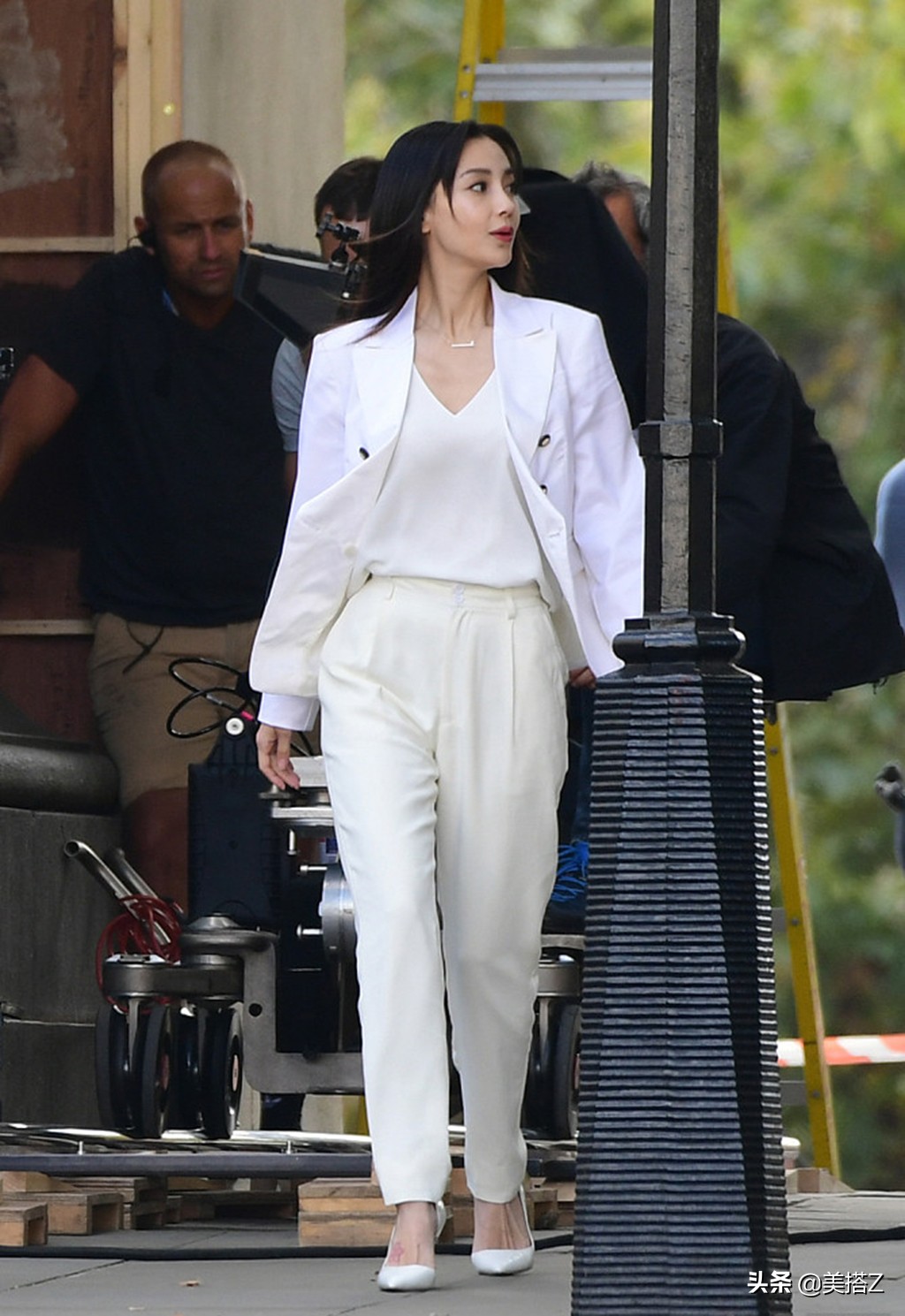 angelababy和贝克汉姆同框,baby变daddy明星混剪