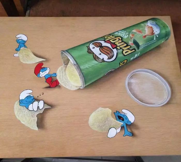 3d立体画写实彩铅,超写实彩铅手绘细腻的让人咋舌