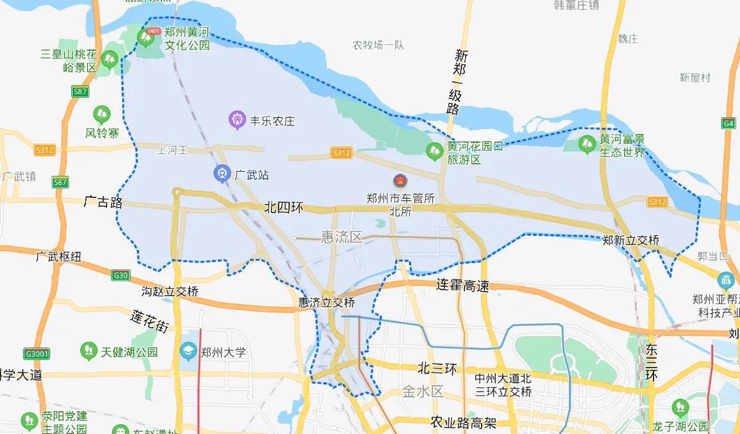 郑州市惠济区楼盘地图,惠济学位房最新楼盘