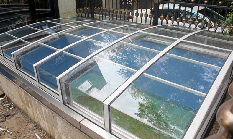 庭院自动开合屋顶能做多大,小院自动开合屋顶