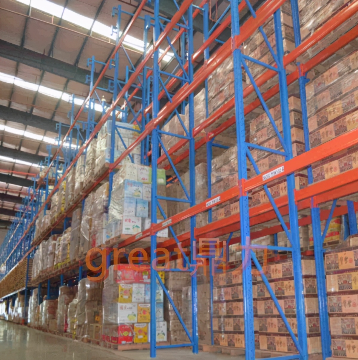 冷库堆垛架管理,冷库货架应用