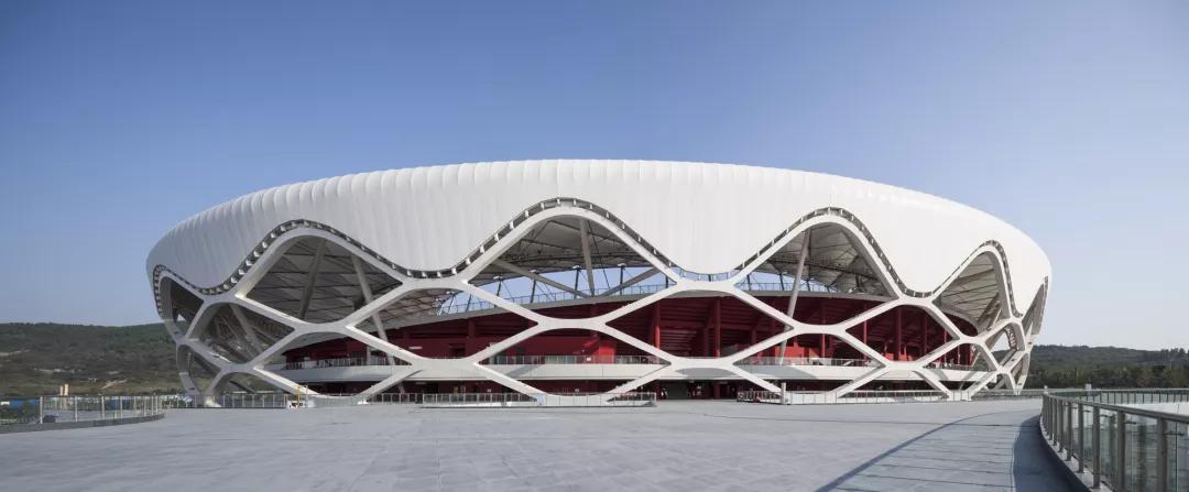 安阳文体中心体育场钢结构,北京建工工人体育场钢结构