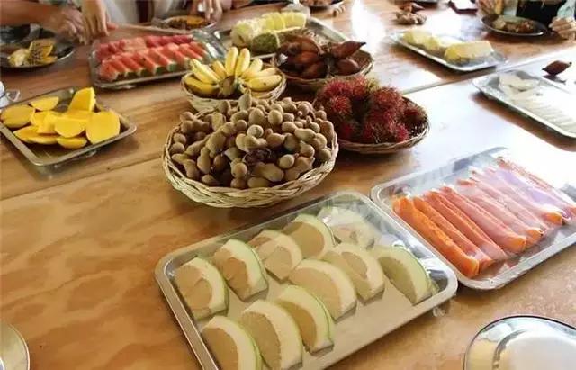 泰国旅游水果自助餐推荐,泰国曼谷自助水果餐