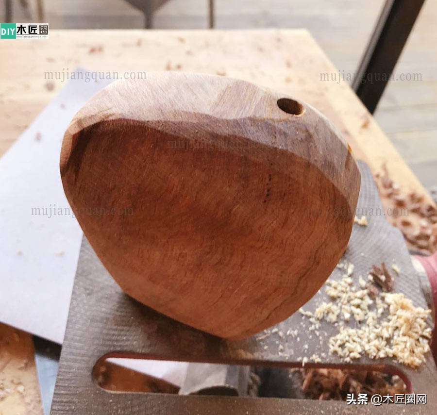 木工diy工艺品制作过程,插花瓶制作全过程
