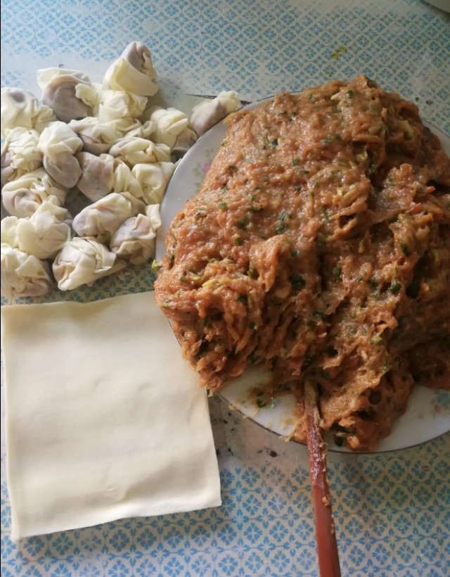 馄饨店主教你在家煮馄饨,馄饨店教做煎馄饨