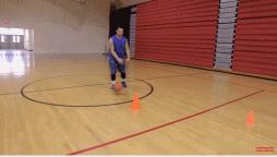 篮球新手必学五种顺步突破,篮球如何防守体前变向