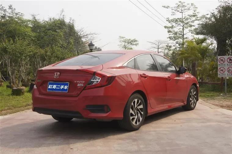 思域2018款二手车价格3万公里,十代思域1.0t3万公里收车价