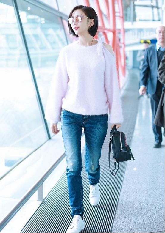 佟丽娅换发型后更惊艳,佟丽娅换了新的发型