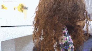 气垫烫普通理发店烫出的效果,火遍理发店