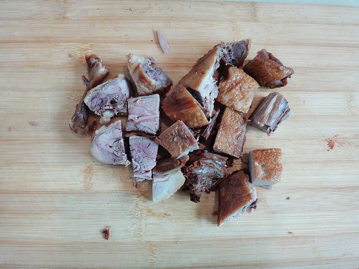 鸭肉炖粉条最简单的做法,鸭肉炖白菜土豆粉条的做法