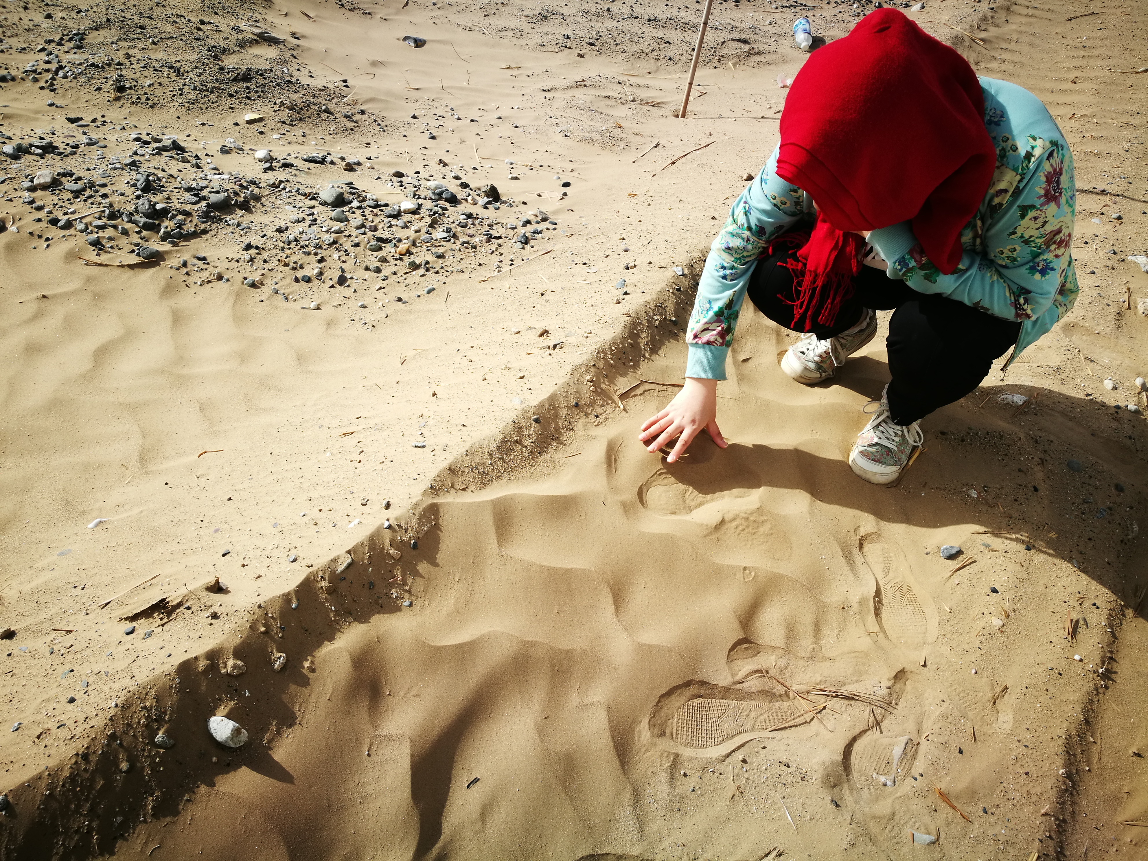 13000公里新手独驾*疆新**日记第23天——塔克拉玛干沙漠陷车自救