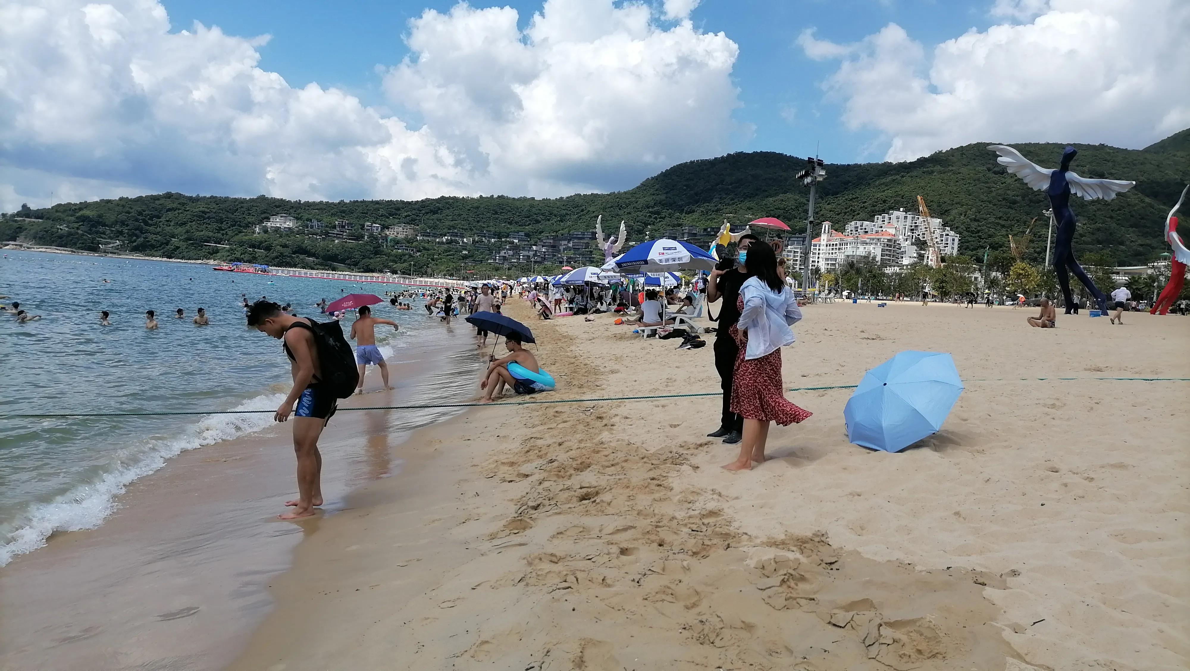 深圳大梅沙一日游视频,深圳大梅沙一日游感受