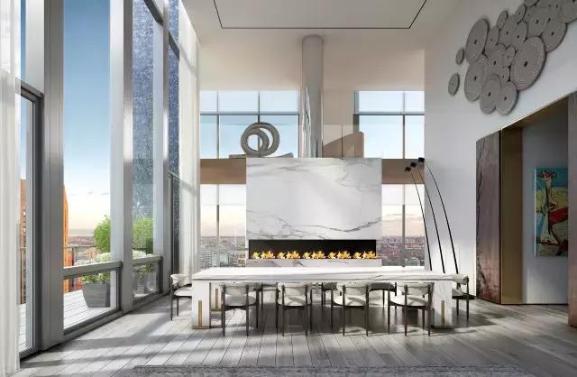 电梯公寓顶层复式,最奢华的顶层复式