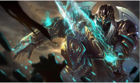 lol人物劫特效,民间自制lol皮肤