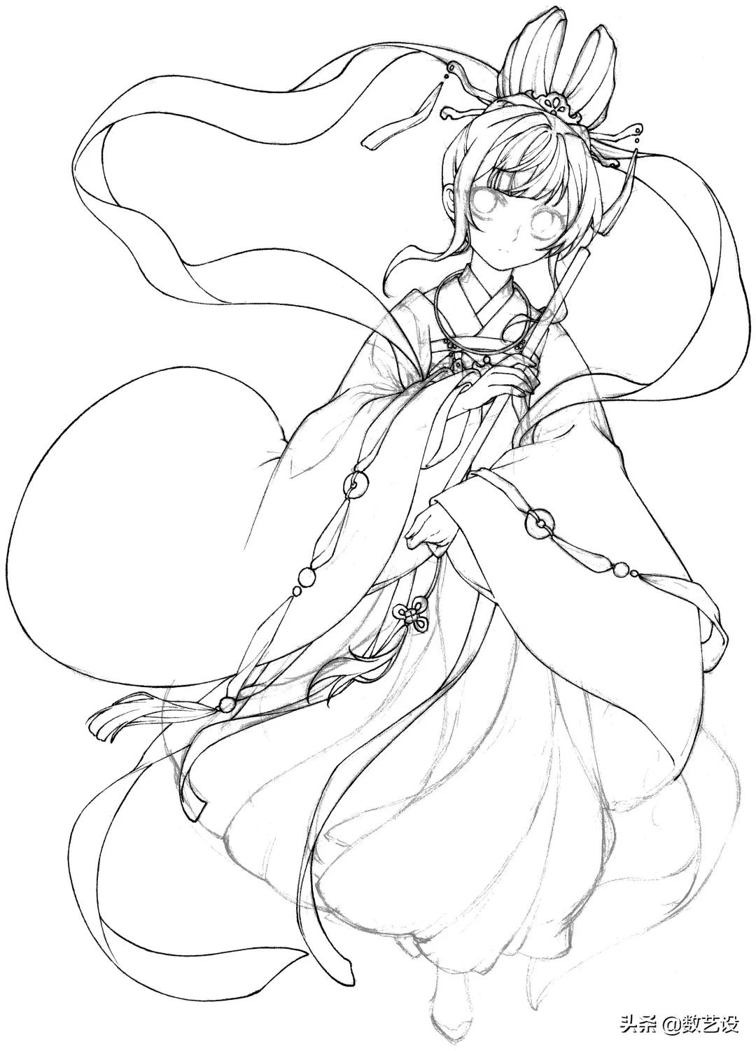 用15种颜色画的画特别漂亮,好看又复杂的又有颜色的画