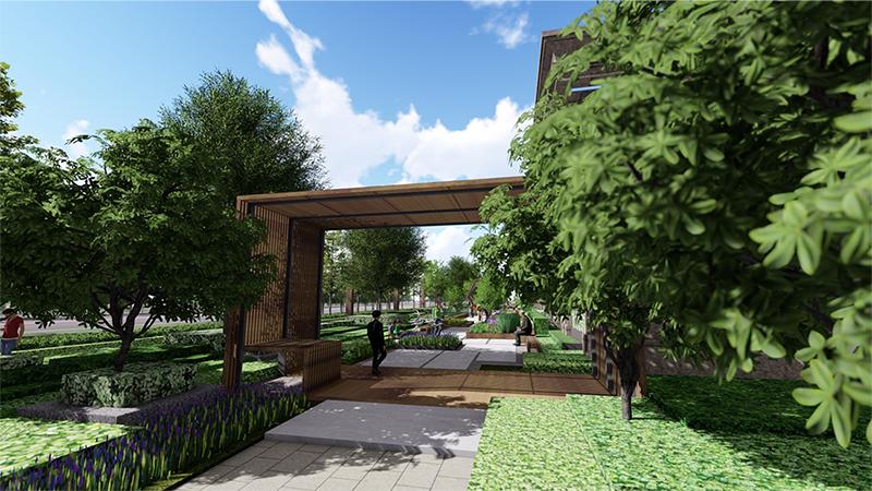 打造小区景观设计,简单住宅装修设计案例大全