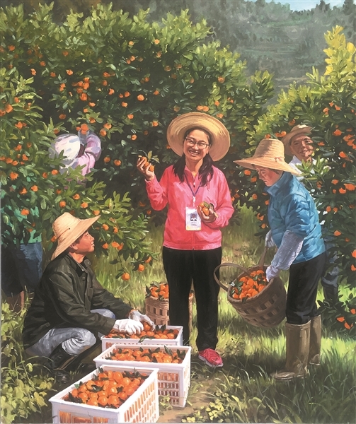 书画映丹心诗文咏芳华——“怀念时代楷模黄文秀诗画歌咏会”撷英