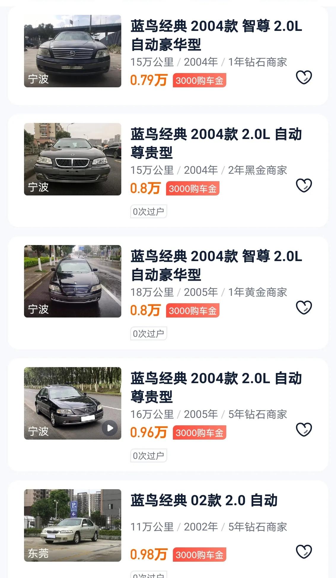 一万左右的日产蓝鸟值得买么,花冠哪款车最值得买