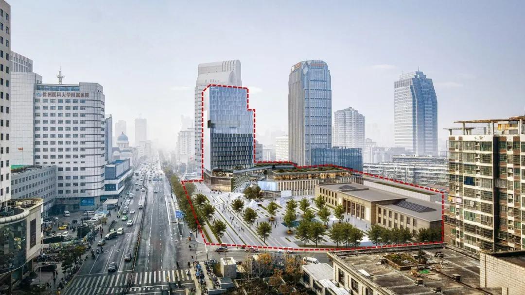 厚石设计|由TOD引导的徐州商业核心区综合城市更新