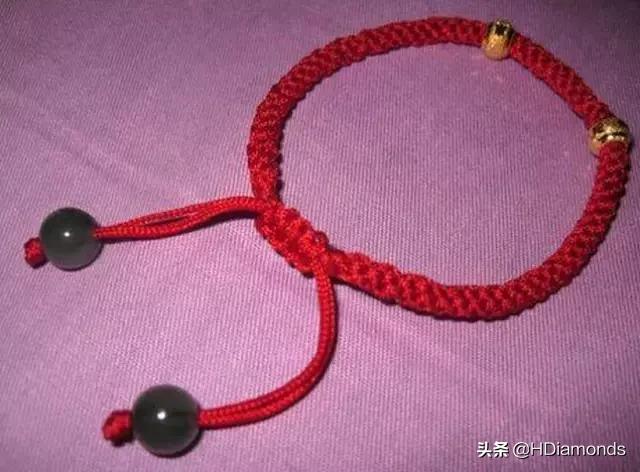 10颗转运珠手绳编法,2021转运珠手绳编法