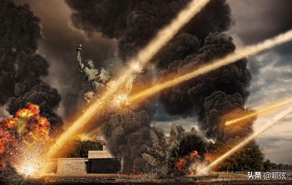 高清模拟小行星撞击地球,巨大小行星撞击地球模拟