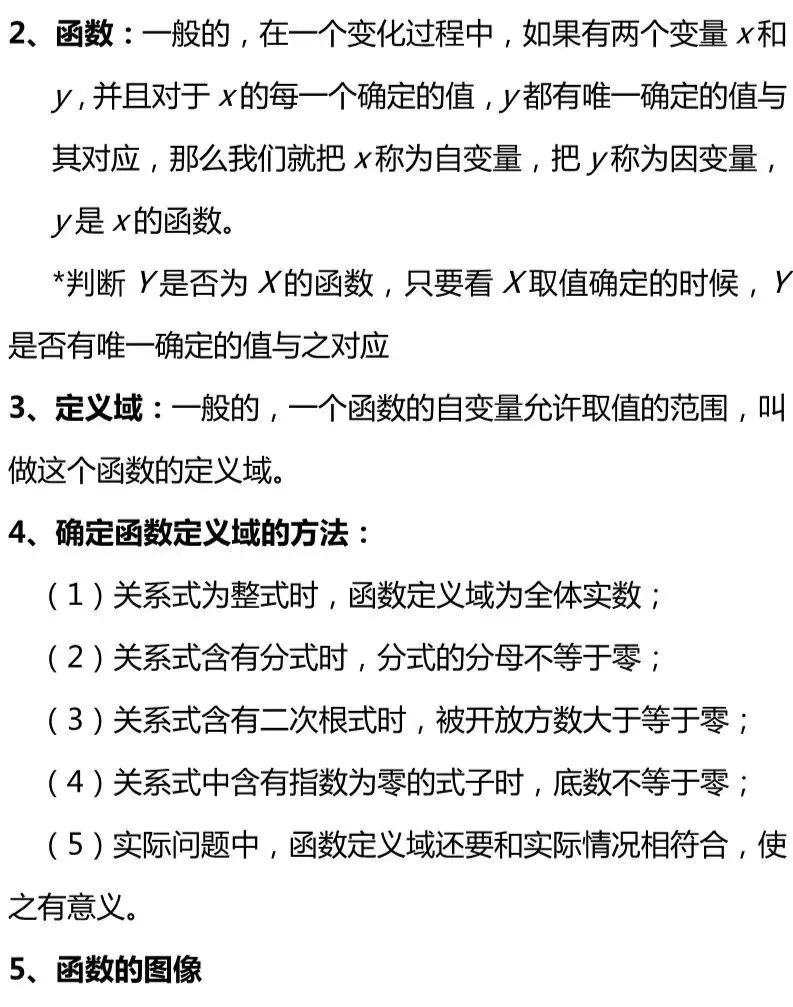 初中数学八年级上册知识点总结,初中数学八年级上知识点归纳大全
