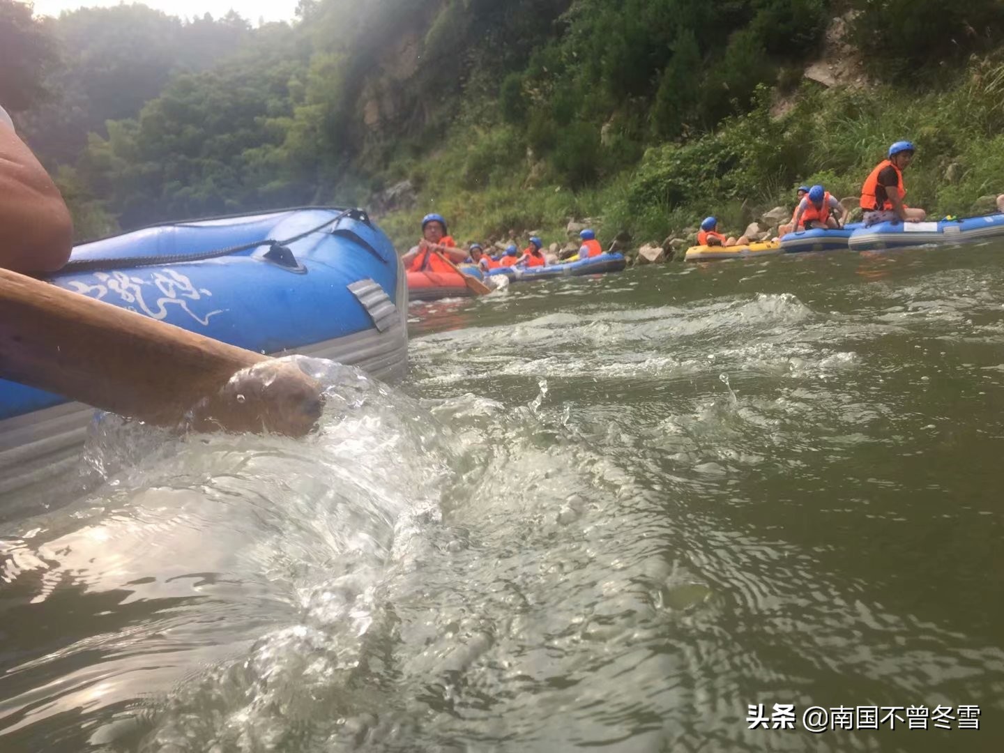 浙北峡谷漂流视频,浙北大峡谷漂流刺激吗