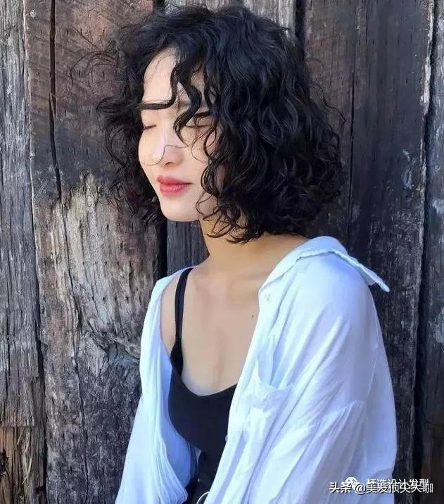 洋气芭比烫,洋气夸张螺丝烫