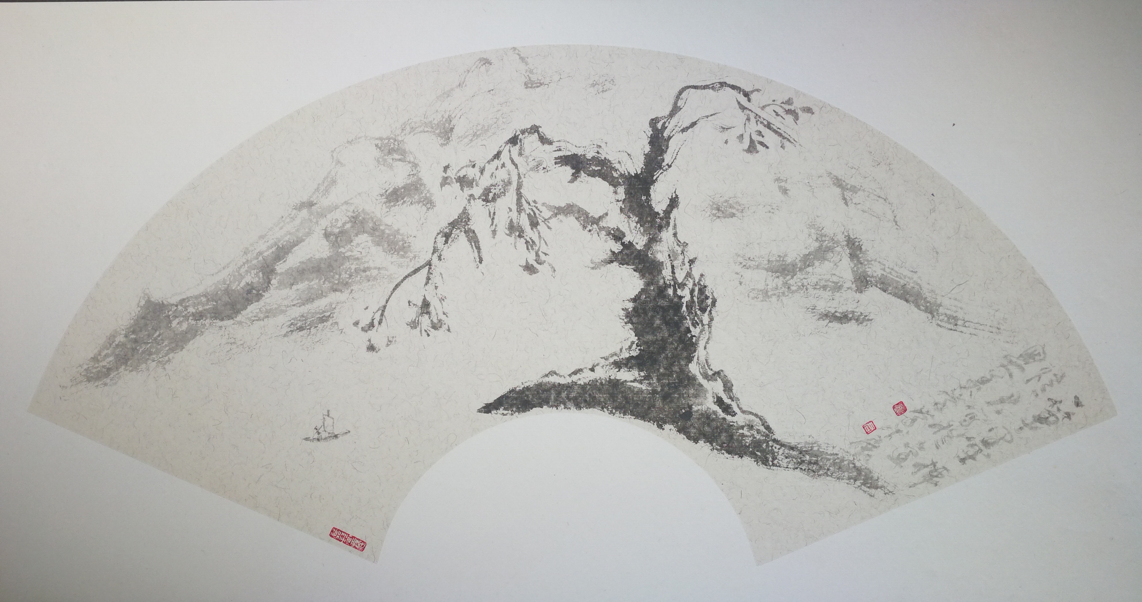 忆君银杏作品欣赏,忆君银杏画