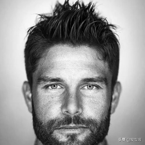 常见的飞机头,颓废莫霍克发型
