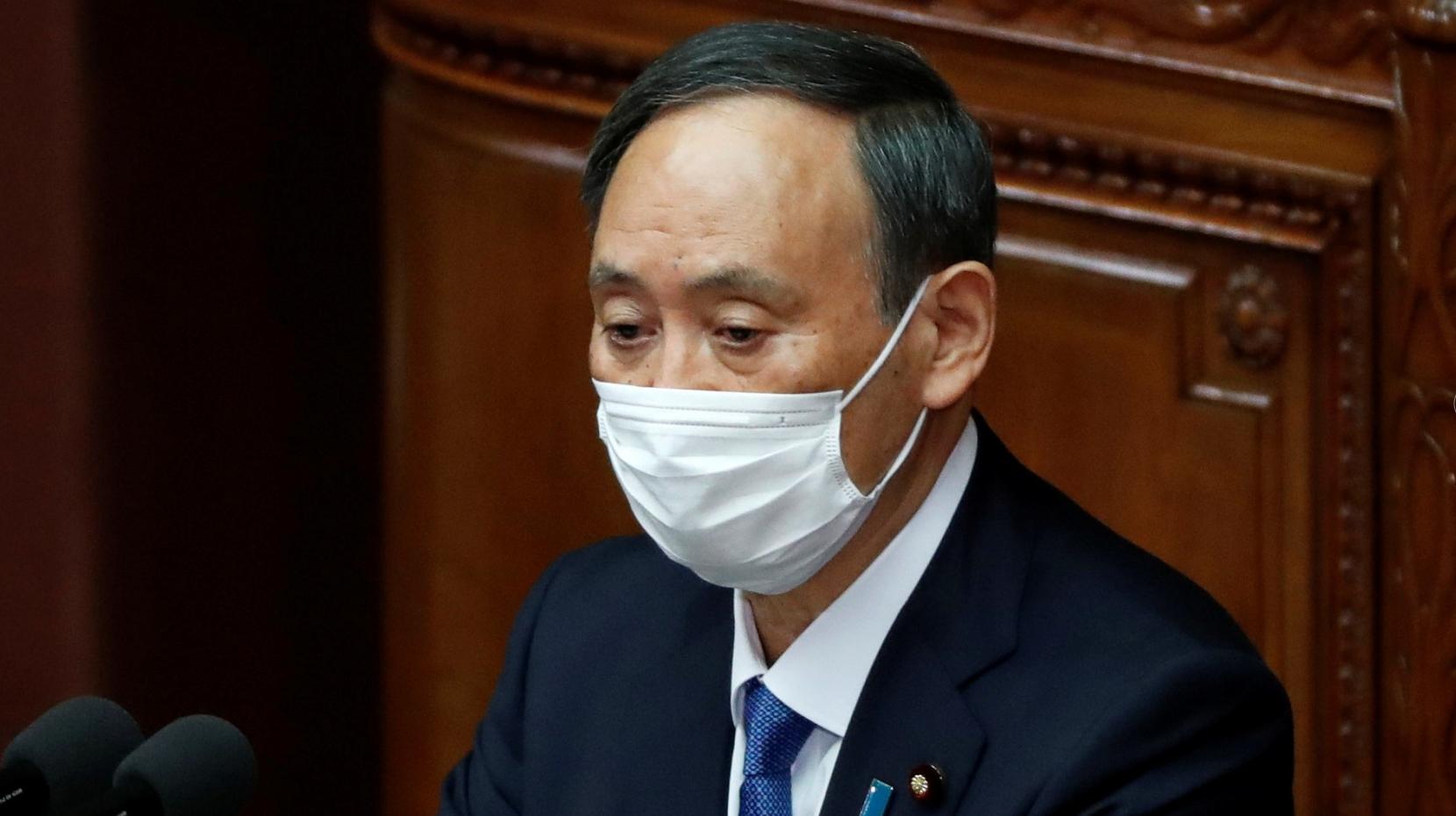 菅义伟谈控制疫情,菅义伟新冠败战