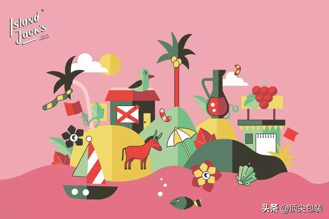 有创意的薯片包装,薯片包装风格