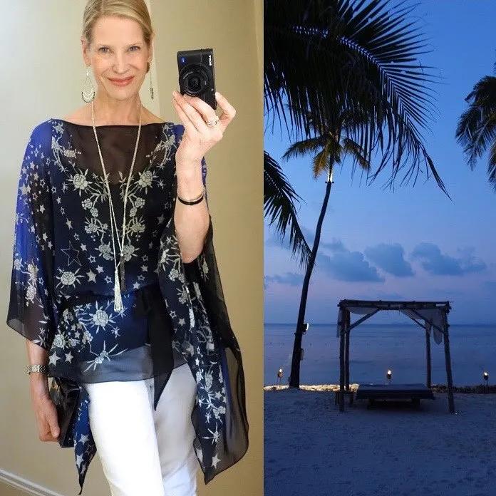 简单到一学就会的丝巾搭配,时尚博主丝巾搭配